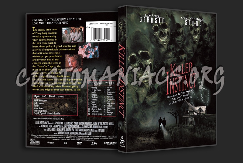 Killer Instinct dvd cover