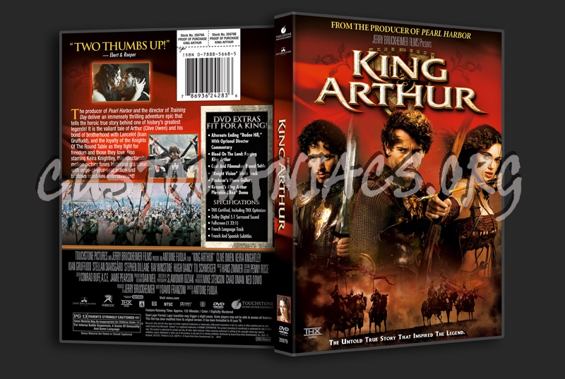 King Arthur dvd cover