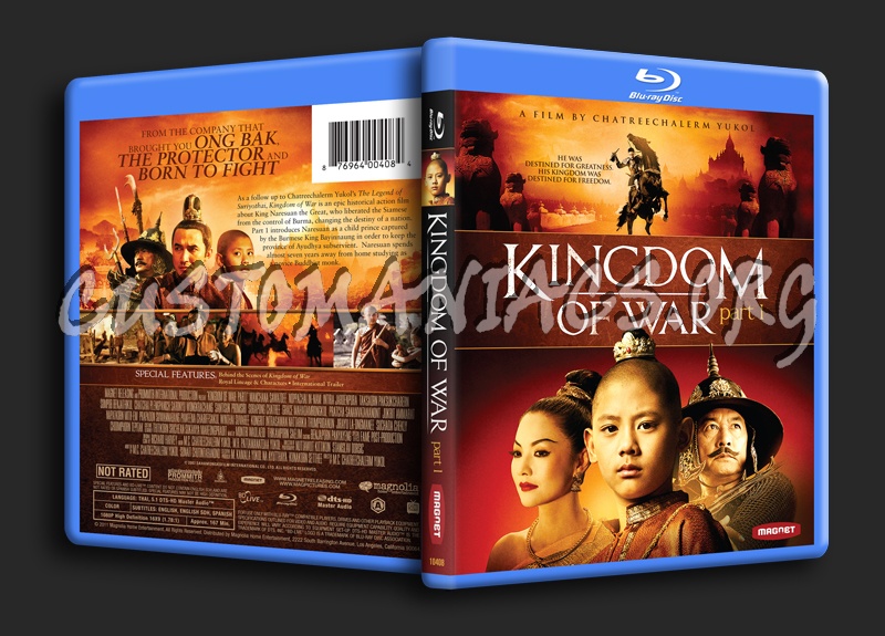 Kingdom of War Part 1 blu-ray cover