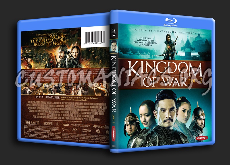 Kingdom of War Part 2 blu-ray cover
