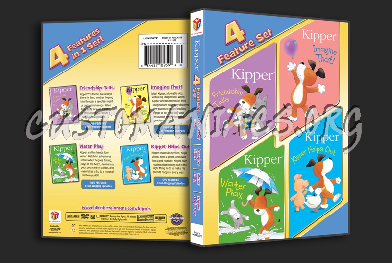 Kipper 4 Feature Set dvd cover