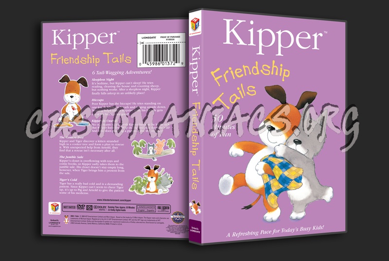 Kipper Friendship Tails dvd cover