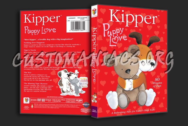 Kipper Puppy Love dvd cover
