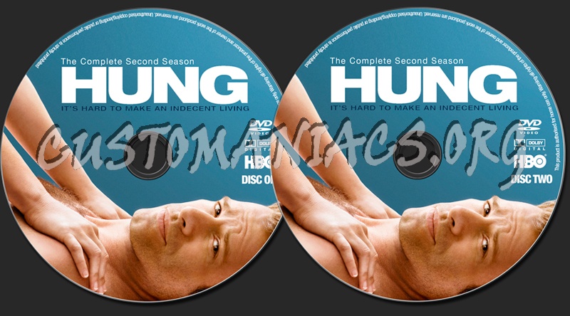 Hung Season Two dvd label