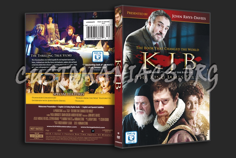 KJB - The Book That Changed The World dvd cover