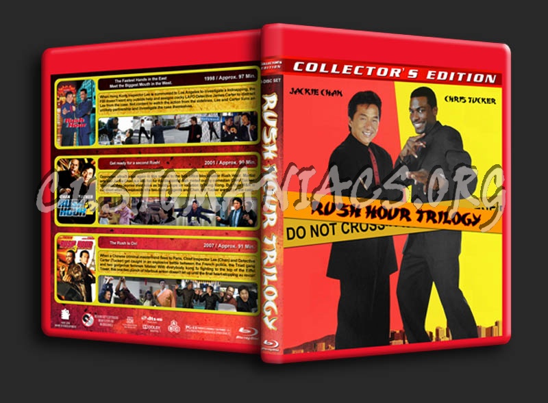 Rush Hour Trilogy blu-ray cover