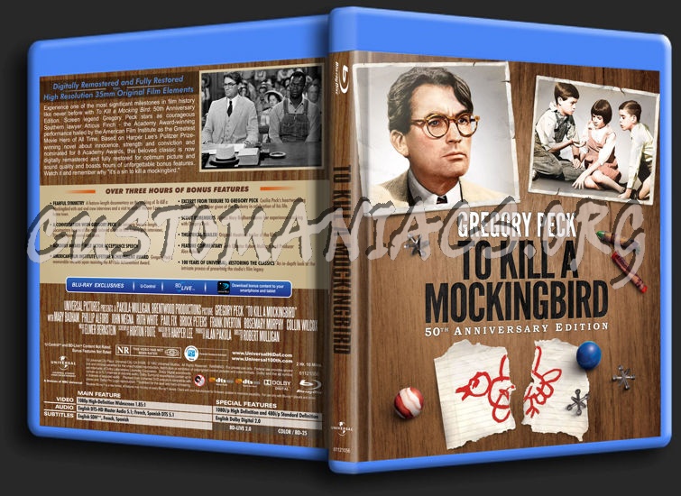 To Kill a Mockingbird blu-ray cover