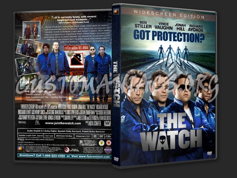 The Watch (2012) dvd cover