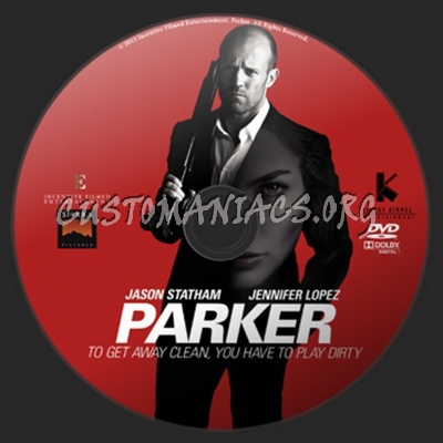 Parker dvd label