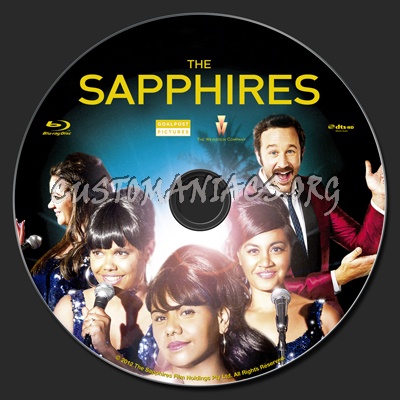 The Sapphires blu-ray label