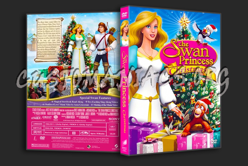 The Swan Princess Christmas dvd cover