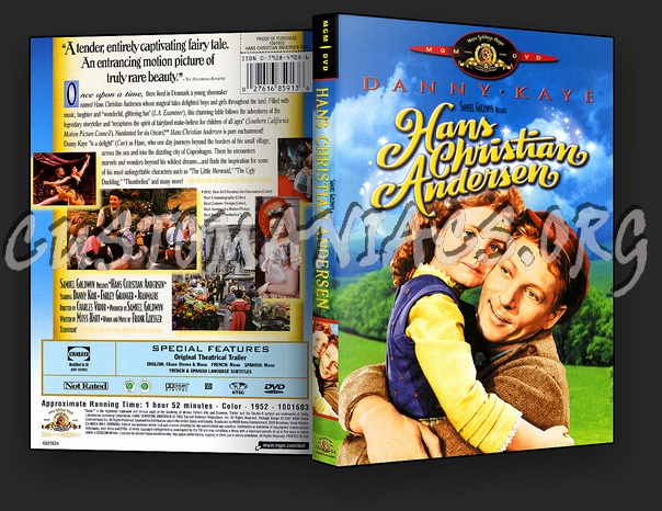 Hans Christian Andersen dvd cover