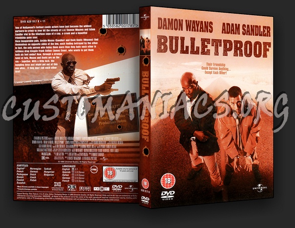 Bulletproof dvd cover