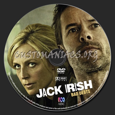 Jack Irish: Bad Debts dvd label