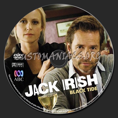 Jack Irish: Black Tide dvd label