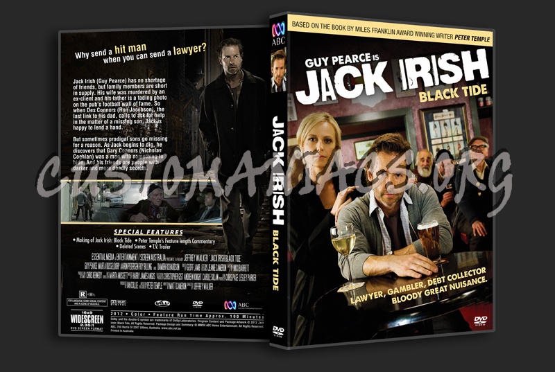 Jack Irish: Black Tide dvd cover