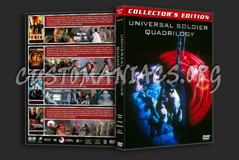 Universal Soldier Quadrilogy dvd cover