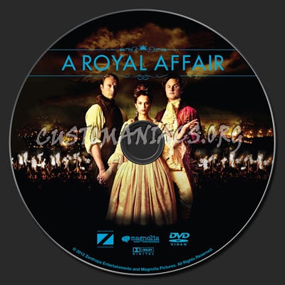 A Royal Affair dvd label