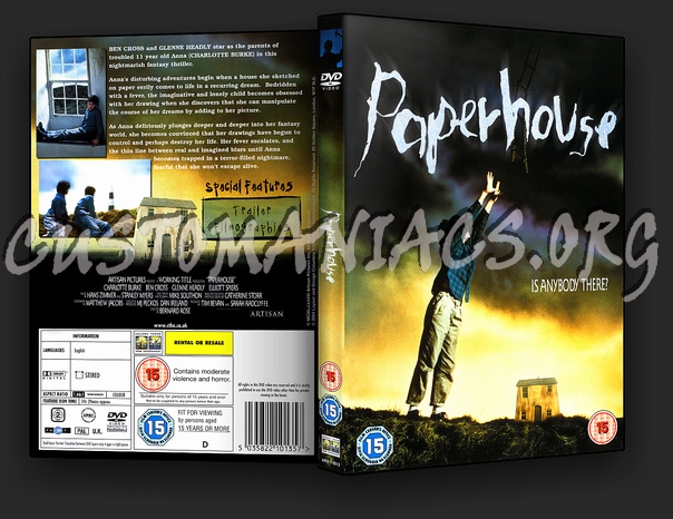 Paperhouse dvd cover
