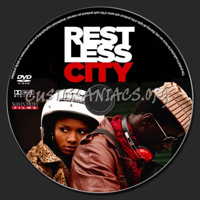 Restless City dvd label