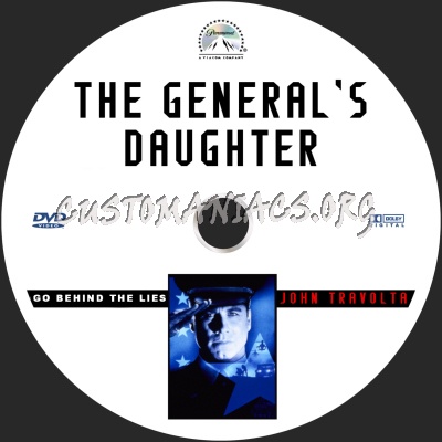 The General's Daughter dvd label