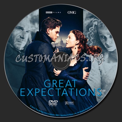 Great Expectations (2012) dvd label