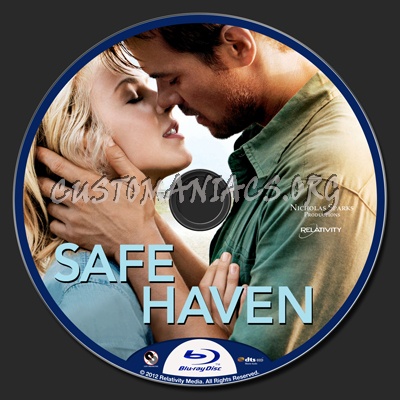 Safe Haven blu-ray label