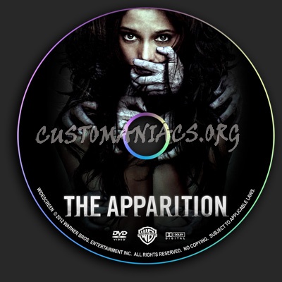 The Apparition dvd label