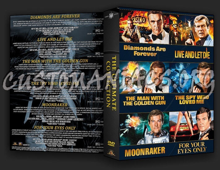 James Bond Ultimate Collection dvd cover