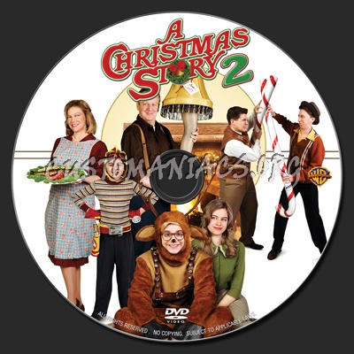 A Christmas Story 2 (2012) dvd label