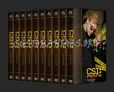 CSI: Miami dvd cover