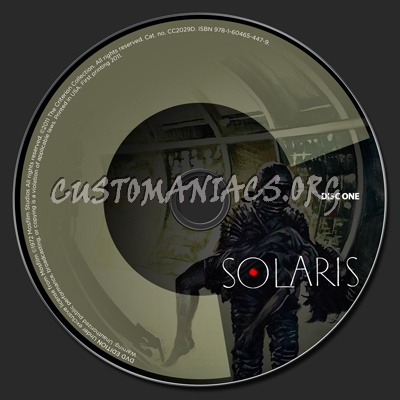 164 - Solaris dvd label