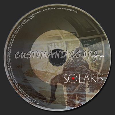 164 - Solaris dvd label
