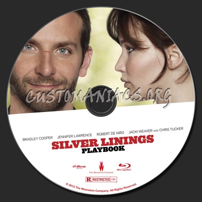 Silver Linings Playbook blu-ray label