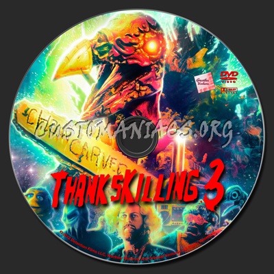 ThanksKilling 3 dvd label