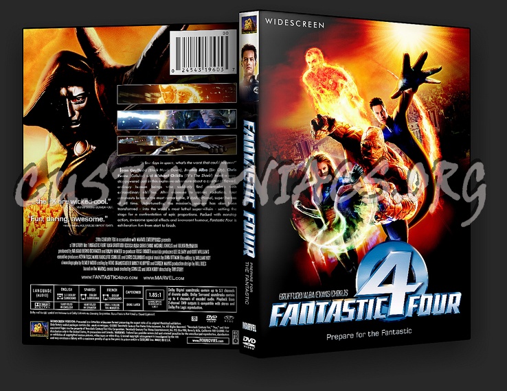 Fantastic Four - Matching Set dvd cover