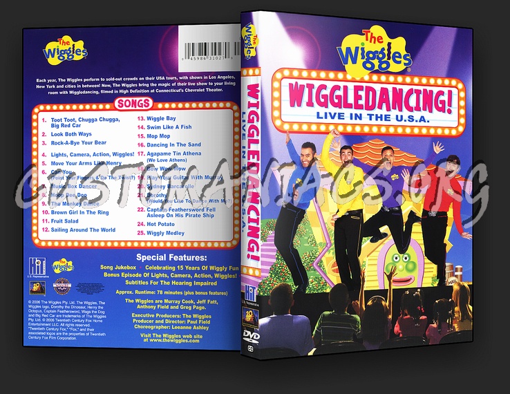 The Wiggles : Wiggledancing dvd cover
