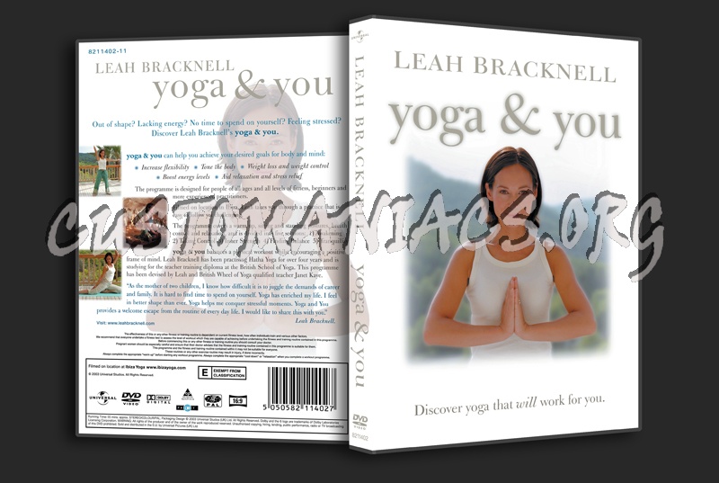 Leah Bracknell Yoga & You dvd cover