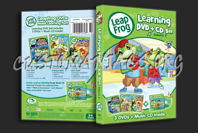 Leap Frog: Learning DVD Volume 2 dvd cover