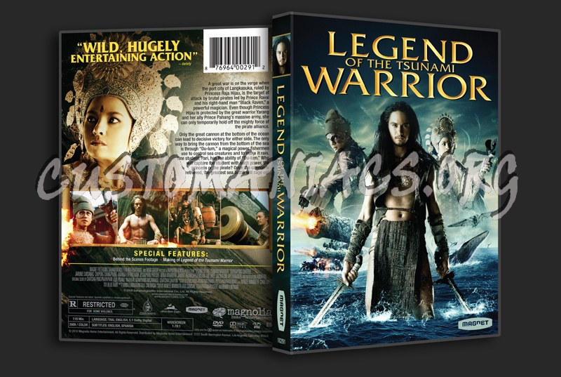 Legend of the Tsunami Warrior dvd cover