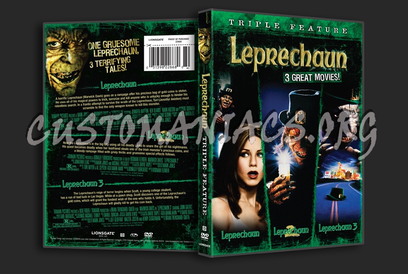 Leprechaun Trilogy dvd cover