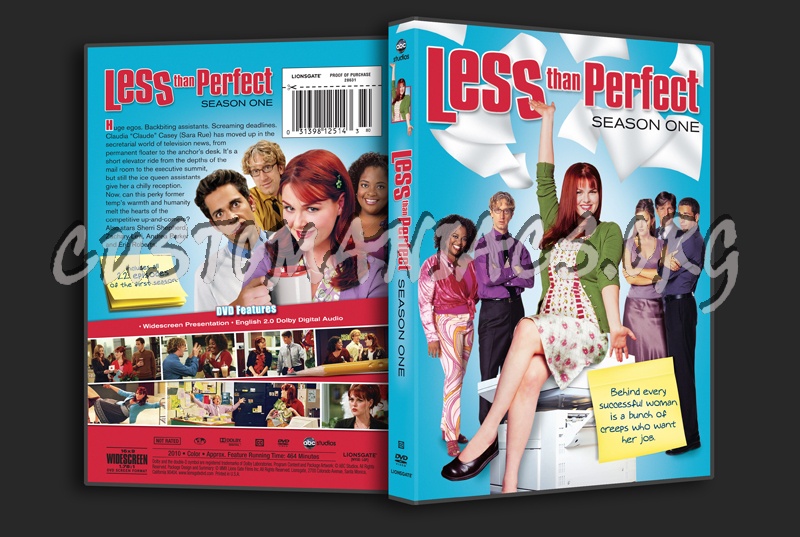 Less then Perfect Season 1 dvd cover