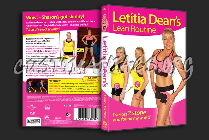 Letitia Dean's Lean Routine dvd cover