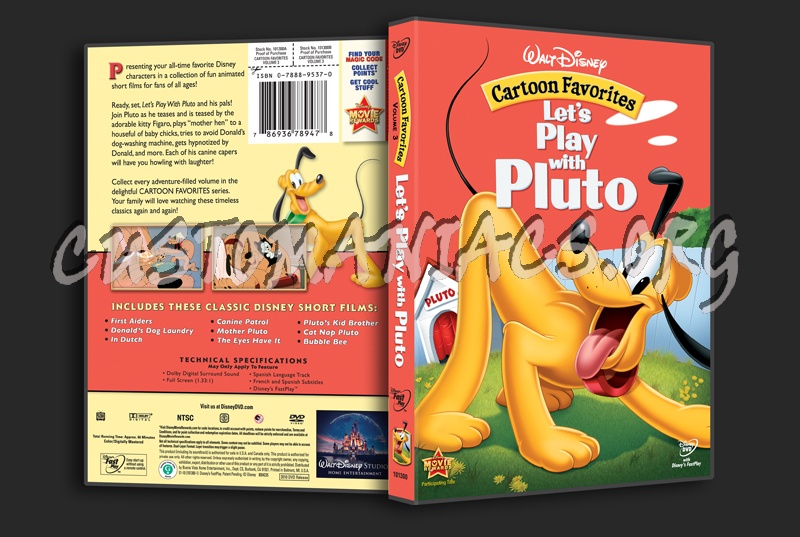 Let's Play With Pluto dvd cover