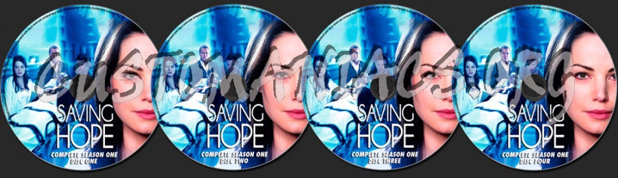 Saving Hope dvd label