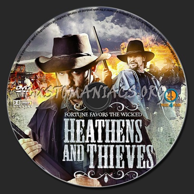 Heathens And Thieves dvd label