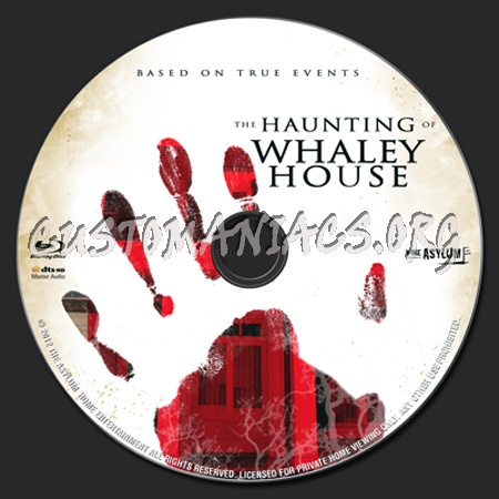 The Haunting of Whaley House blu-ray label