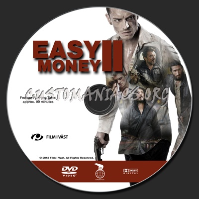 Easy Money II (aka Snabba Cash II) dvd label