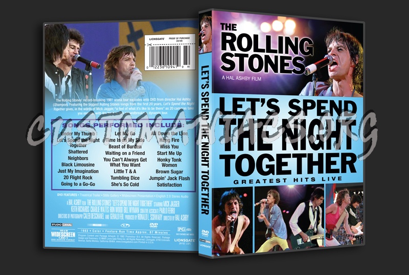 Let's Spend the Night Together dvd cover