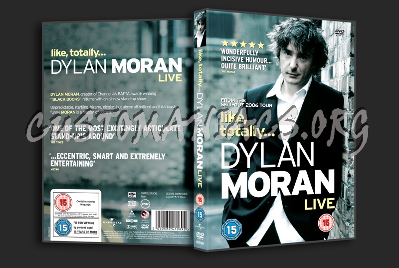 Like, Totally......  Dylan Moran Live dvd cover